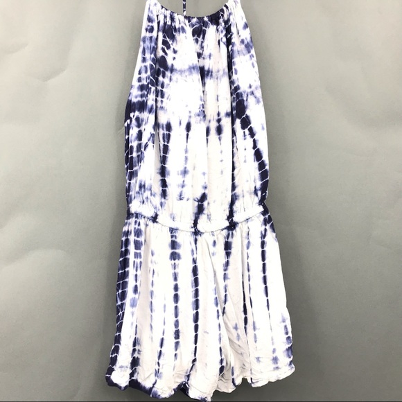 Lulus Pants - 🦄Lulu's Tie Dye Romper Shorts Size Medium Blue